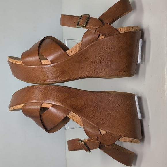 Kork-ease The Original Ava Classic Leather Wedge Sandals woman's size 9 - Picture 6 of 16